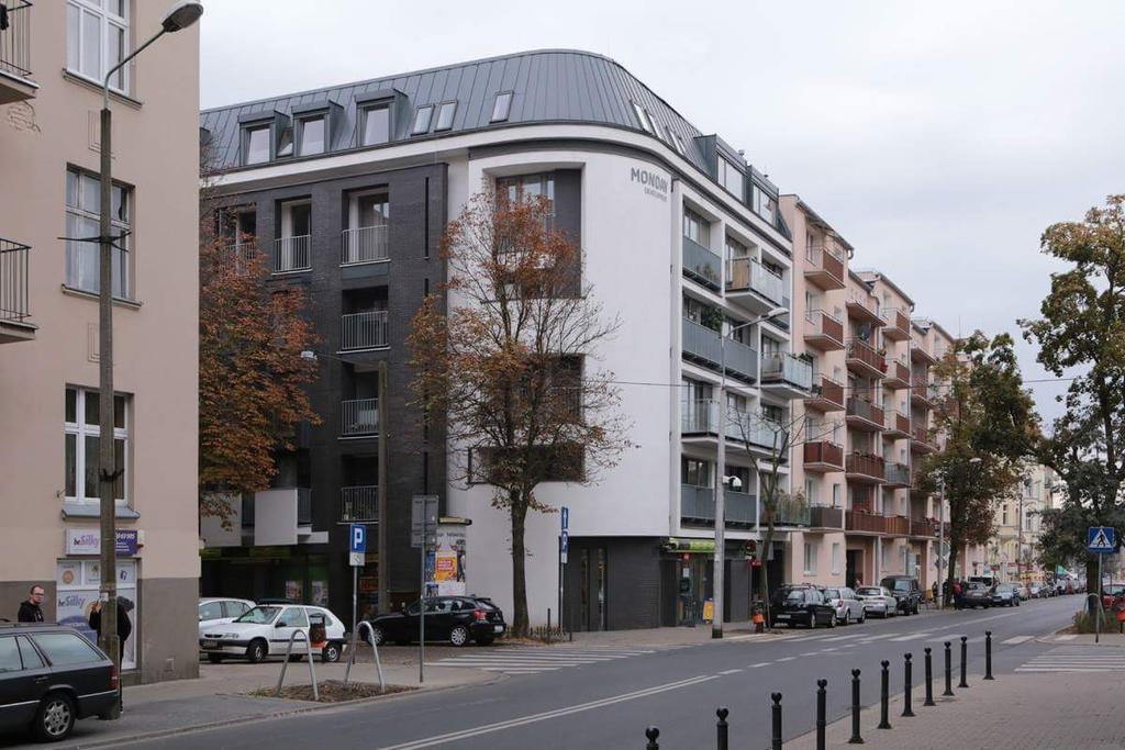 Studio di 35 m² in Appartamento con 1 bagno privato in zona Poznan Centro Esterno foto