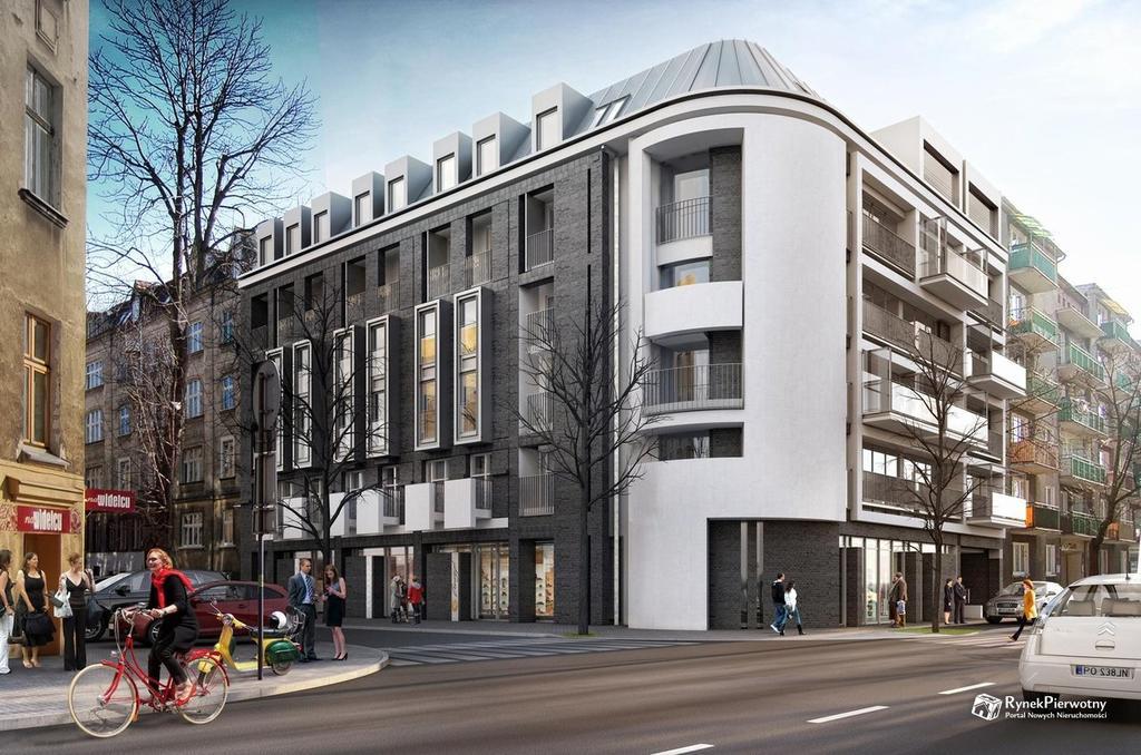 Studio di 35 m² in Appartamento con 1 bagno privato in zona Poznan Centro Esterno foto