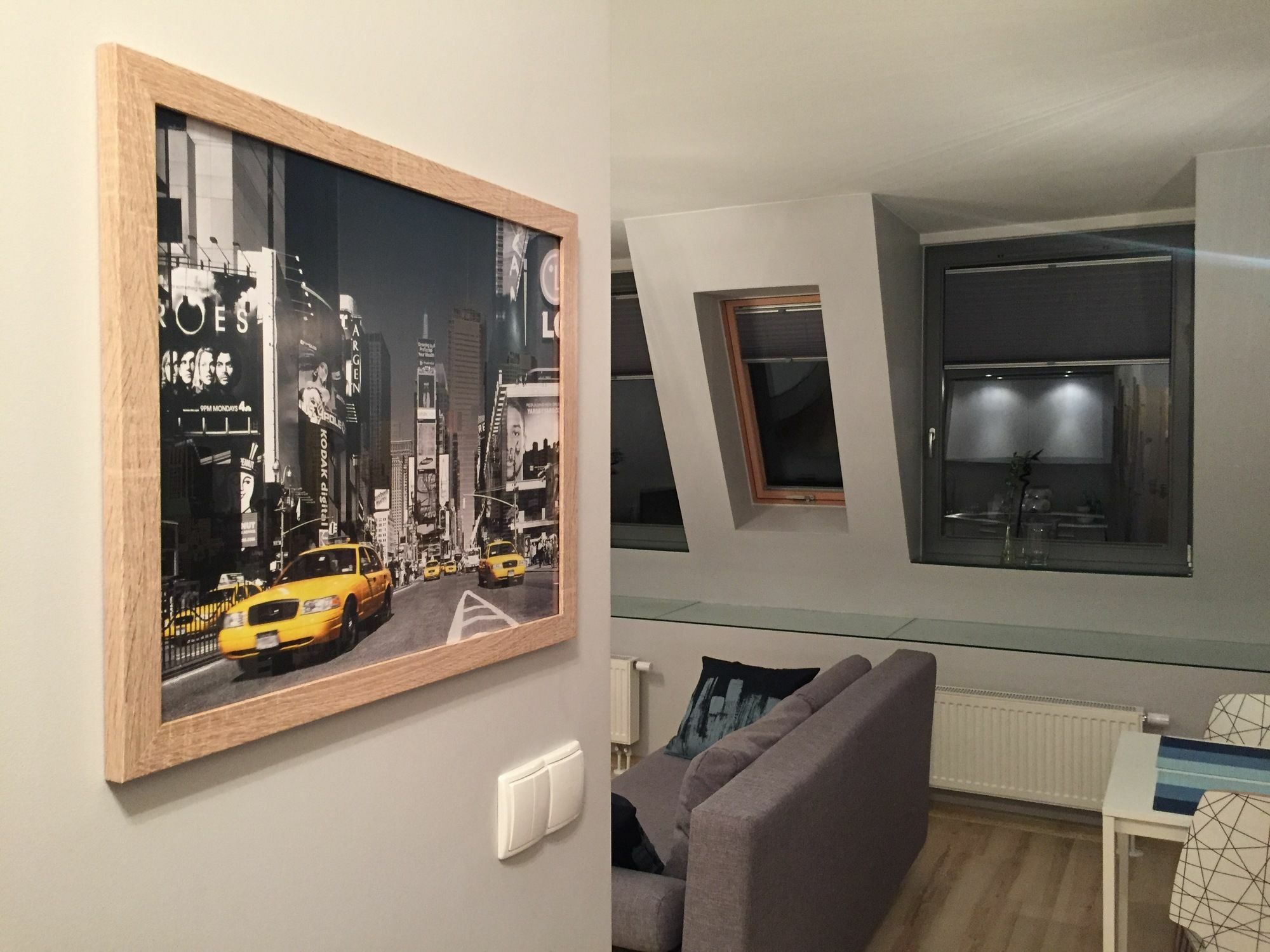 Studio di 35 m² in Appartamento con 1 bagno privato in zona Poznan Centro Esterno foto